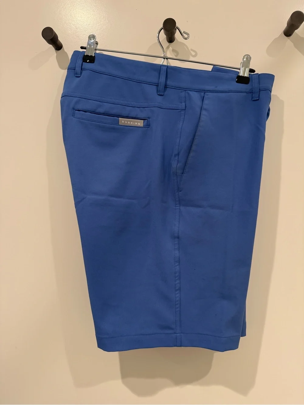 Men's Dunning Blue Performance Shorts, size 35
